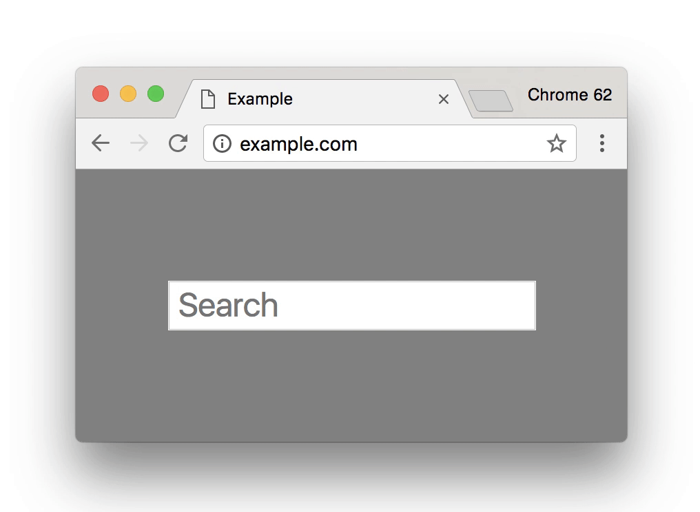 Ввод пользовательских данных в Chrome 62 на HTTP-сайтах